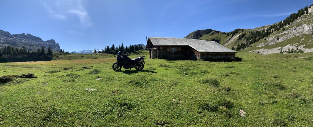 Hut in the Alps