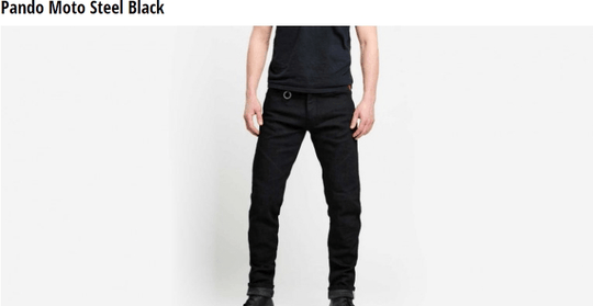 Steel Black Dyneema Motorcycle Jeans Rideapart Review