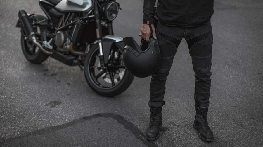 KARLDO SLIM BLACK – Motorcycle Jeans for Men Slim-Fit Cordura® Review by Its better on the road