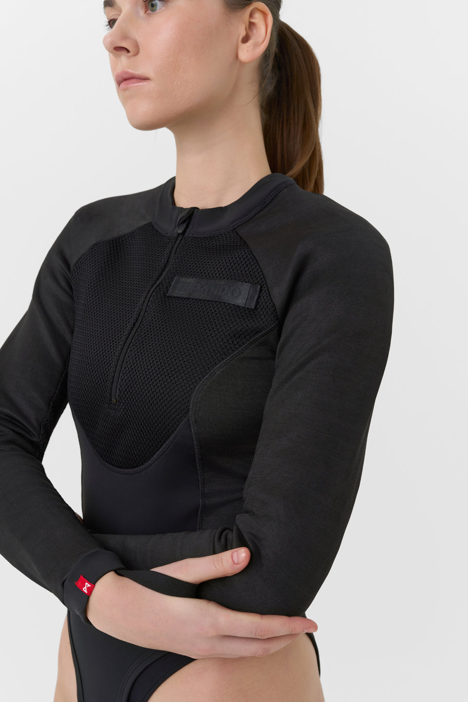 BIA BLACK – Protective motorcycle base layer / body • Pando Moto