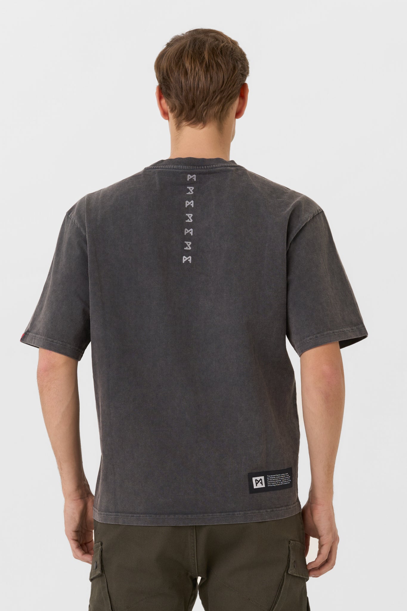 ALEX RUNA – ACID Washed Oversized T Shirt Bikers