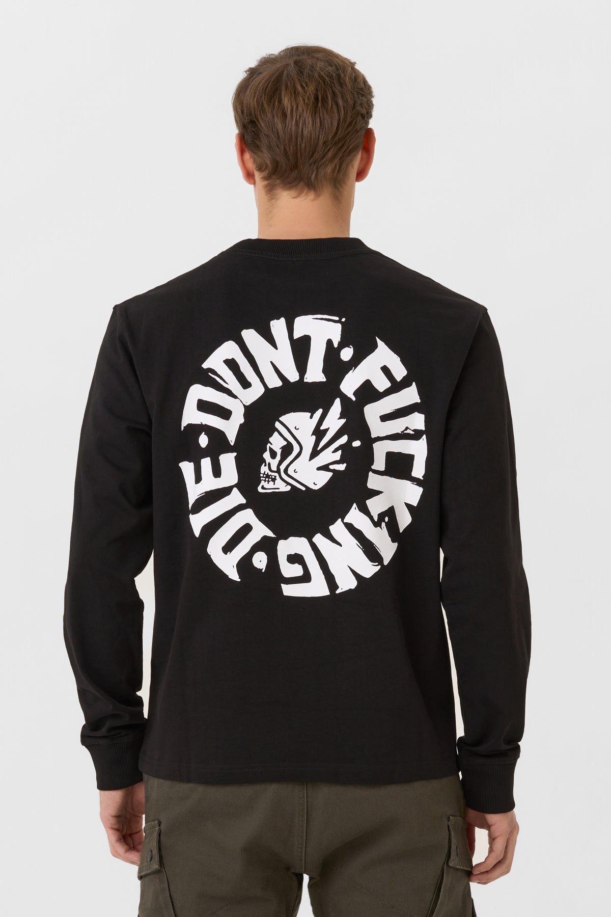 TOMMY DONT DIE – Oversized Long sleeve T shirt