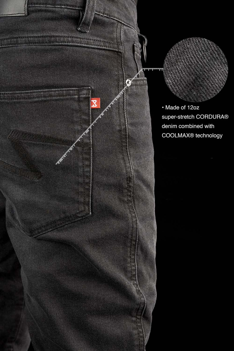 ROBBY SLIM BLACK – Motorcycle Jeans review by MCGEARHUB