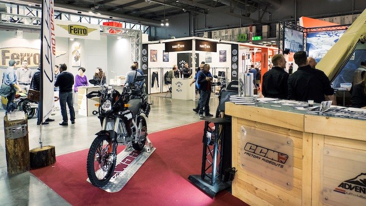 EICMA 2015 stands and overall look around Pando Moto stand
