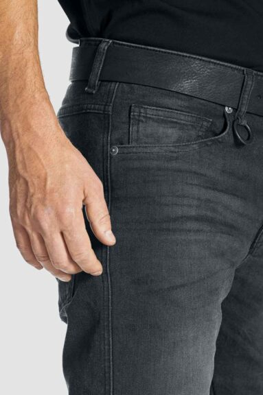 ROBBY COR 01 Motorcycle Jeans close pockets up