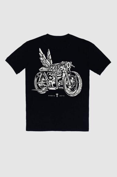 motorcycle graphic tee shirt
