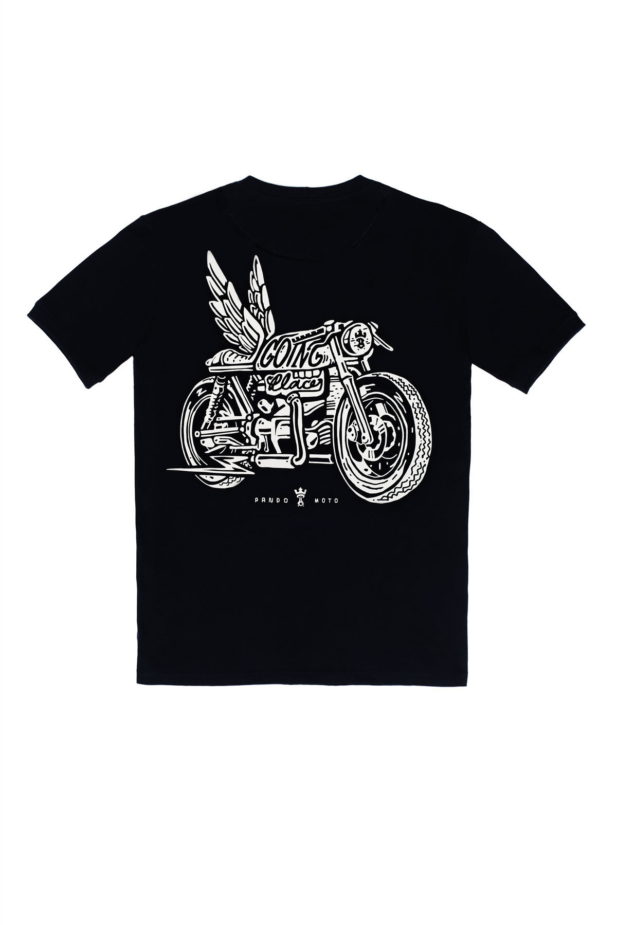 Motorcycle Graphic Tee Shirt - MIKE MOTO WING 1
