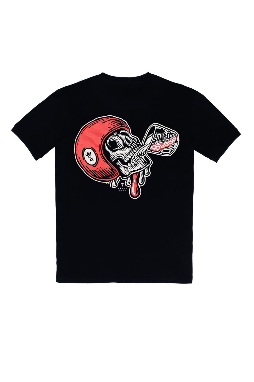 MIKE RED SKULL 1 – T-Shirt for bikers Regular Fit, Unisex 3