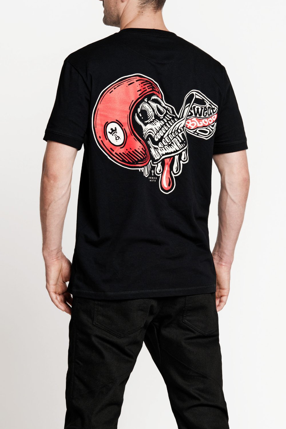 MIKE RED SKULL 1 – T-Shirt for bikers Regular Fit, Unisex 1
