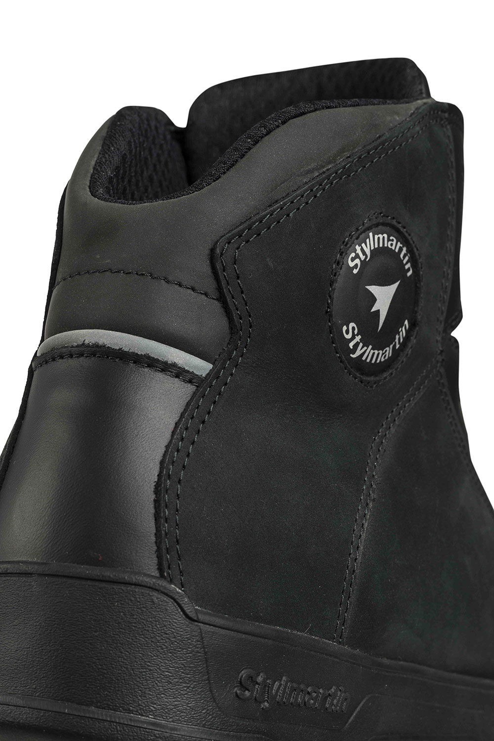 STYLMARTIN MATT WP BLACK - Waterproof Motorcycle Sneakers 2