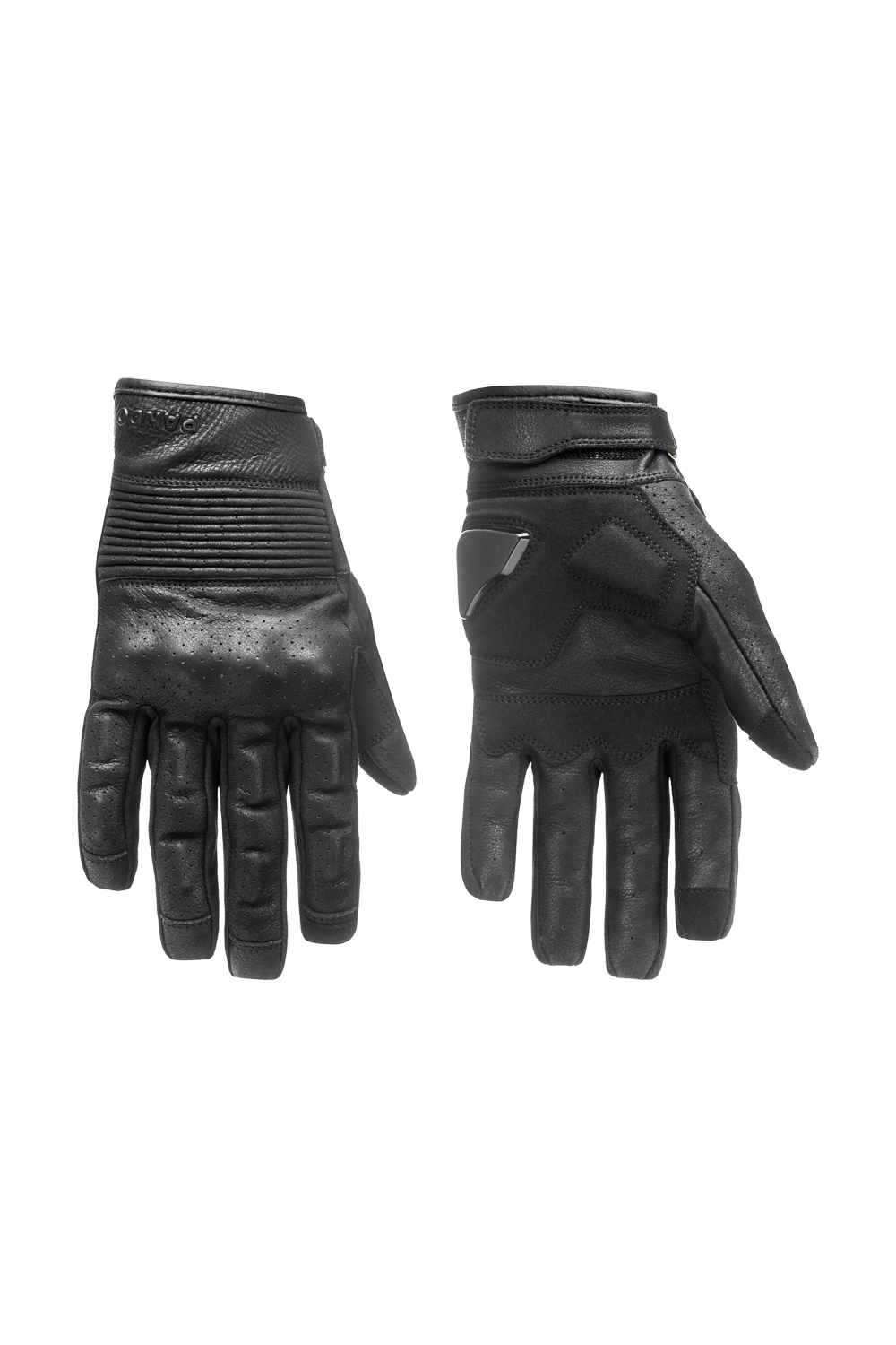 Motorcycle gloves front view both sides