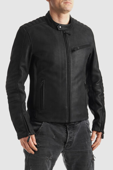 Leather Motorcycle Jacket for Men