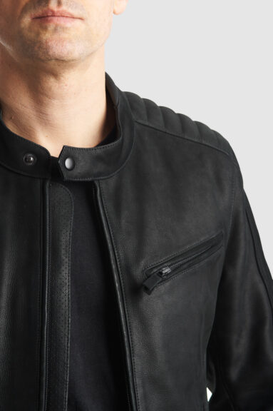 Leather Motorcycle Jacket For Men - TATAMI LT 01