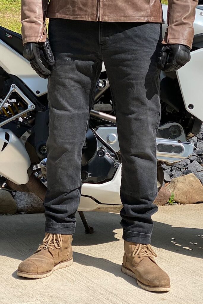 Boss Dyn 01 Motorcycle Jeans front view