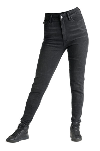Pando Moto Kaya Slim MC Jeans Women Black - Lowest Price Guarantee