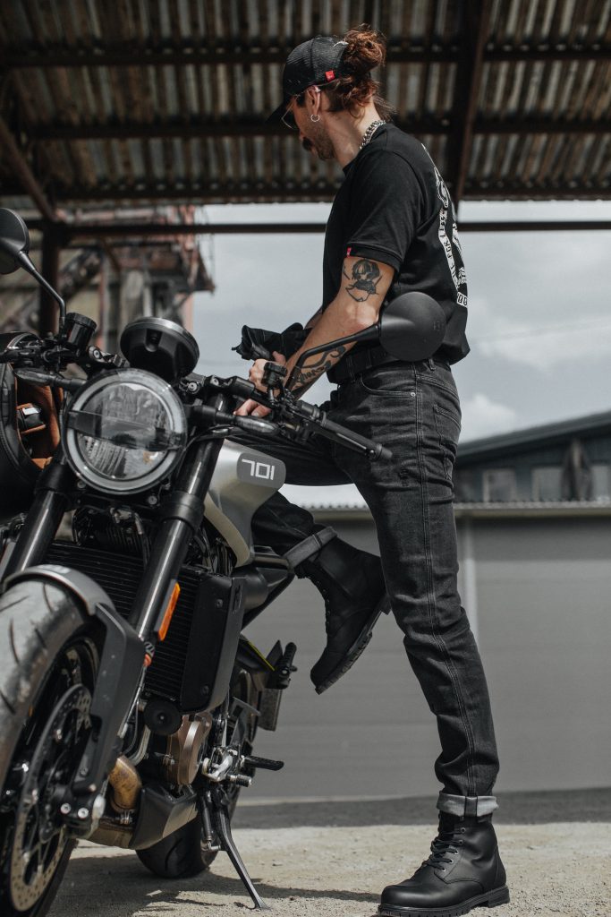 beginner motorcyclist and best motorcycle jeans