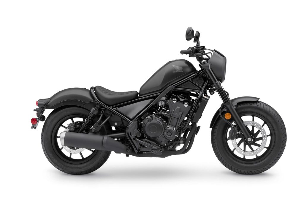 Beginner motorcyclist motorcycle options Honda Rebel 500