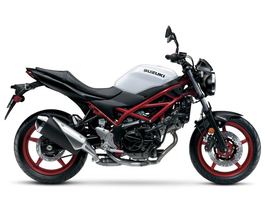 Beginner motorcyclist motorcycle options Suzuki SV650