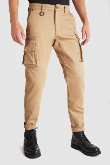 DESERT CARGO BEIGE -  Motorcycle Jeans for Men with Chino Style Cordura®