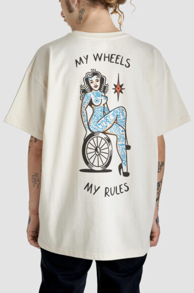 CLASSICS RULES RAW – T-Shirt for bikers Oversize Fit, Unisex