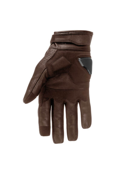 ONYX BROWN - Leather Motorcycle Gloves 10