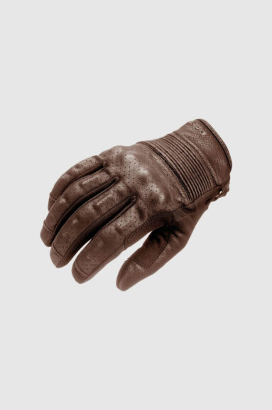 ONYX BROWN - Leather Motorcycle Gloves 1