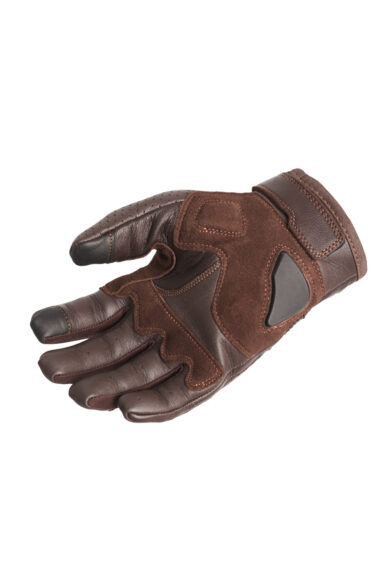 ONYX BROWN - Leather Motorcycle Gloves 4