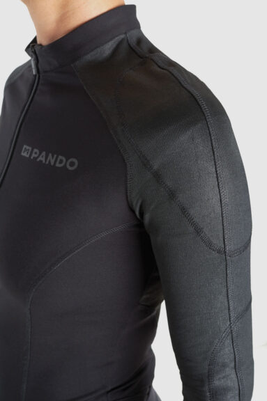 SHELL WW BLACK - Armored Motorcycle Baselayer / Body 5