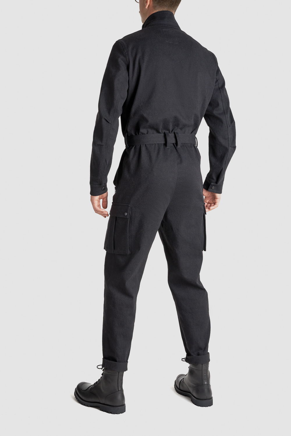 BRAT SUIT BLACK - One-Piece Overall Suit From Comfort-Stretch CORDURA® Denim 2