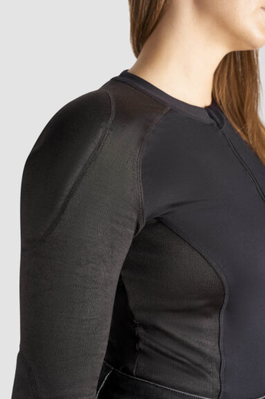 SHELL WW BLACK 02 – Gepanzerte Motorrad-Baselayer / Körper 3