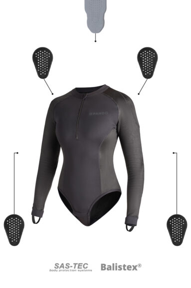 SHELL WW BLACK 02 – Gepanzerte Motorrad-Baselayer / Körper 11